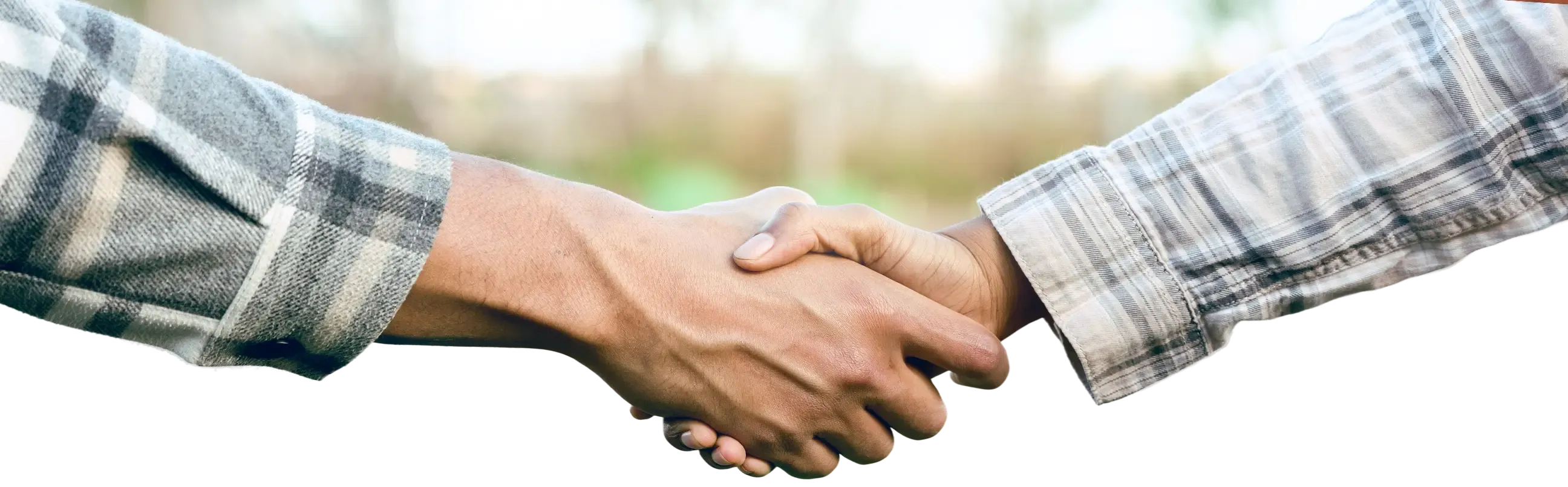 Shaking hands